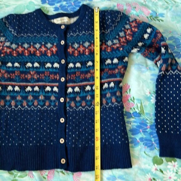 WoolOvers Cardigan Sheep Print - S “SEE MEASUREMENTS” - Picture 5 of 14